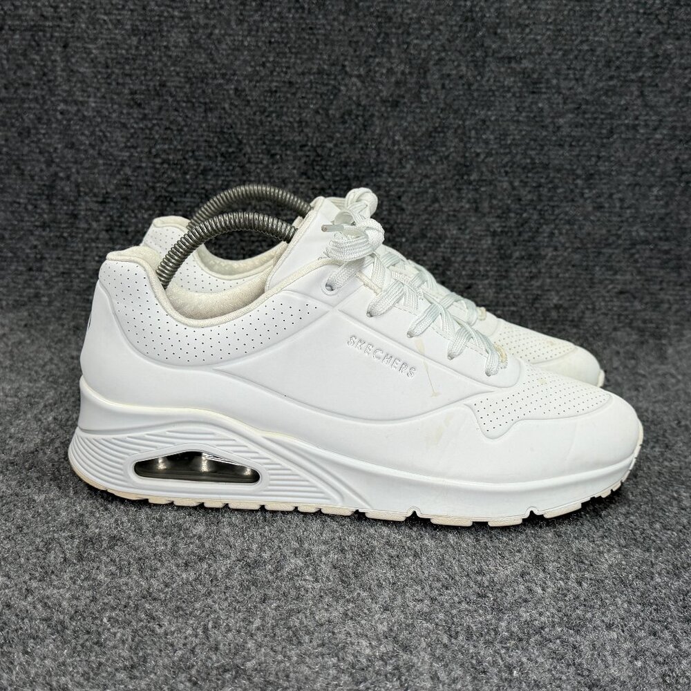 Skechers UNO Sneakers Women's Size 10 White Athletic Classic Casual Air Shoes